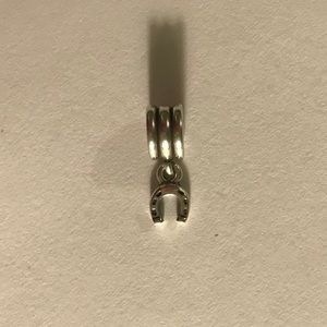 Pandora Classic HORSESHOE Retired Dangle Charm